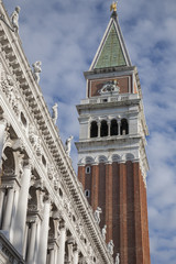 St Marks Bell Tower - Campanile; Venice