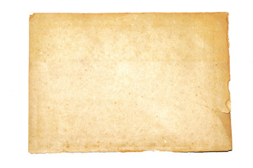 note paper isolate on white background