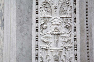 San Zaccaria Church Facade; Venice