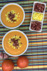 salmorejo vertical overhead right down