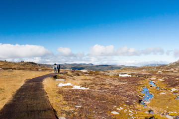 Obraz premium Kosciuszko Walk at Thredo Summit