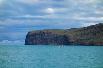 Fototapeta na wymiar View of Akaroa