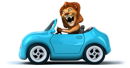 Fun lion