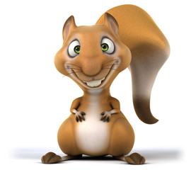 Fun squirrel © Julien Tromeur