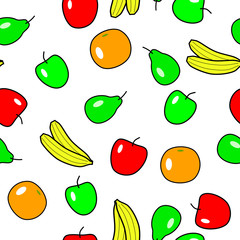 Patrón de frutas (tile)