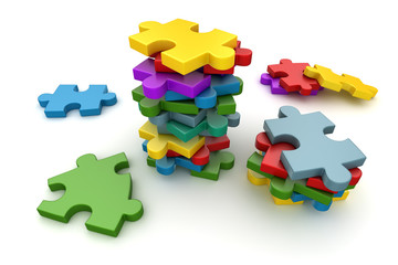 Colorful puzzle