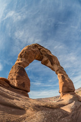 Delicate Arch From Below