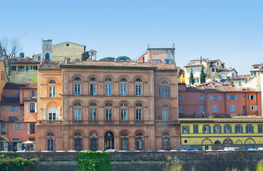 old buildings by Arno