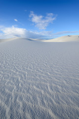 Fototapeta na wymiar Sand Dunes and Blue Sky