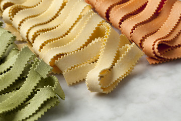 Italian Pasta tricocolore
