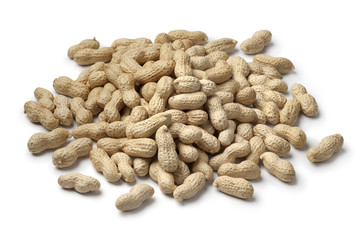Heap of shelled peanuts