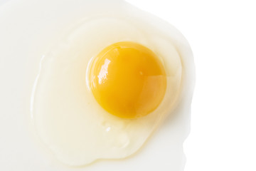 Raw egg.