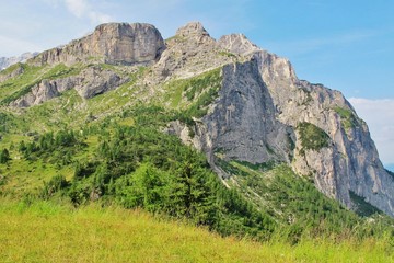 Fototapeta na wymiar Dolomiten-Höhenweg Nr. 1