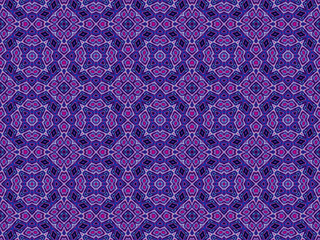 Ethnic pattern. Abstract kaleidoscope  fabric design.
