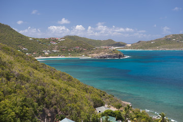 Fototapeta na wymiar St. Barth Island, French West Indies, Caribbean sea