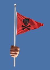 Pirate drapeau rouge