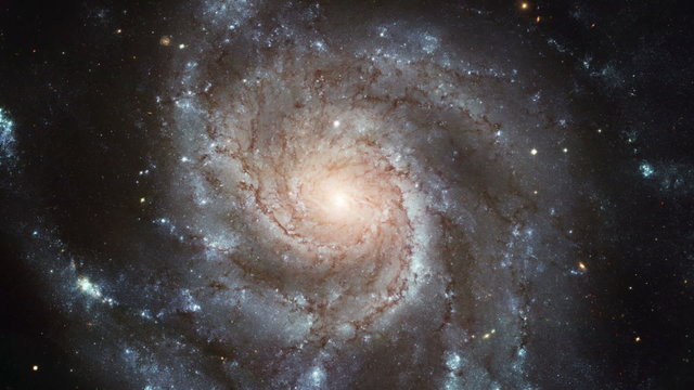 Rotating galaxy