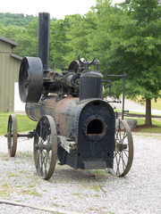 Vintage Portable Frick Steam Engine