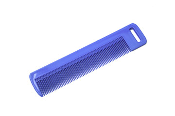 comb for hair; isolated on white