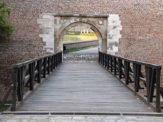 Obraz premium Kalemegdan gate in Belgrade on summer
