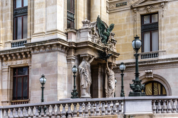 Fototapeta premium Opera National de Paris (Garnier Palace). Paris, France.