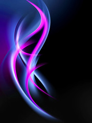 Abstract Waves Light Background