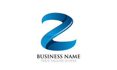 3D Advanced Cool Z Logo Template
