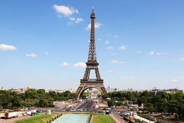 Fototapeta na wymiar Eiffel tower, Paris France