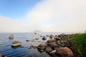 Fototapeta premium Ostseeküste im Lahemaa Nationalpark / Estland 