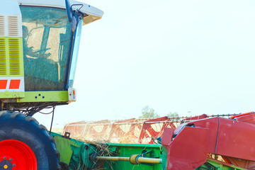 combine harvester