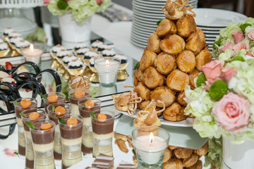 wedding candy table
