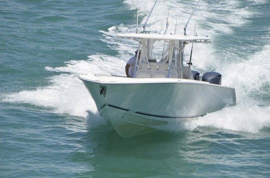 Fototapeta Sport Fishing Boat