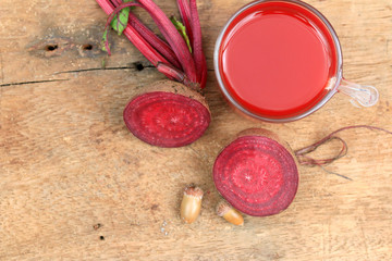 fresh vegetables beetroot juice
