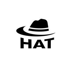 hat vector design template