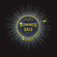 Summer sale badges logos and labels for any use