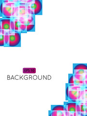 Abstract Background Squares 3 EPS 10 Transparency
