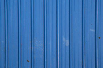 Blue roof tiles arrange