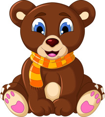 cute teddy bear cartoon