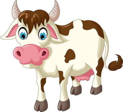 cartoon cow for you design