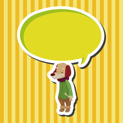 animal dog cartoon theme elements