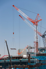 再開発中の豊洲地区