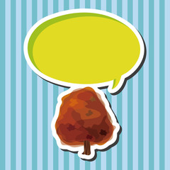 tree theme elements vector,eps