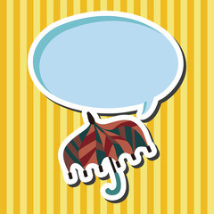 Umbrella theme elemets vector,eps