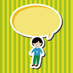 family boy character theme elements