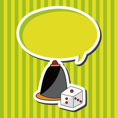 casino dice cup theme elements