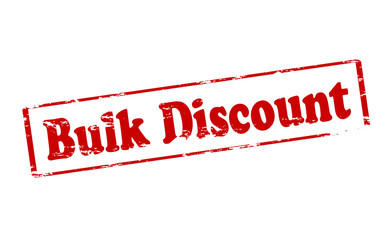 Bulk discount