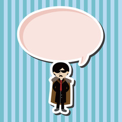mafia theme elements vector,eps