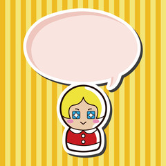 person character santa claus theme elements