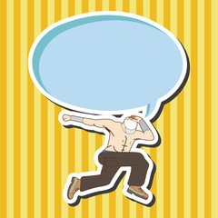 dancer theme elements vector,eps