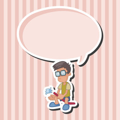 family boy character theme elements